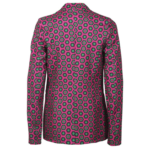 Only-M Blazer Hexacon, tall kleding voor lange dames, achteraanzicht
