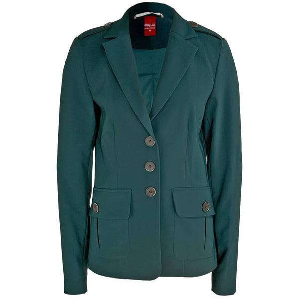 Only-M Blazer Siena Petrol, tall kleding voor lange vrouwen