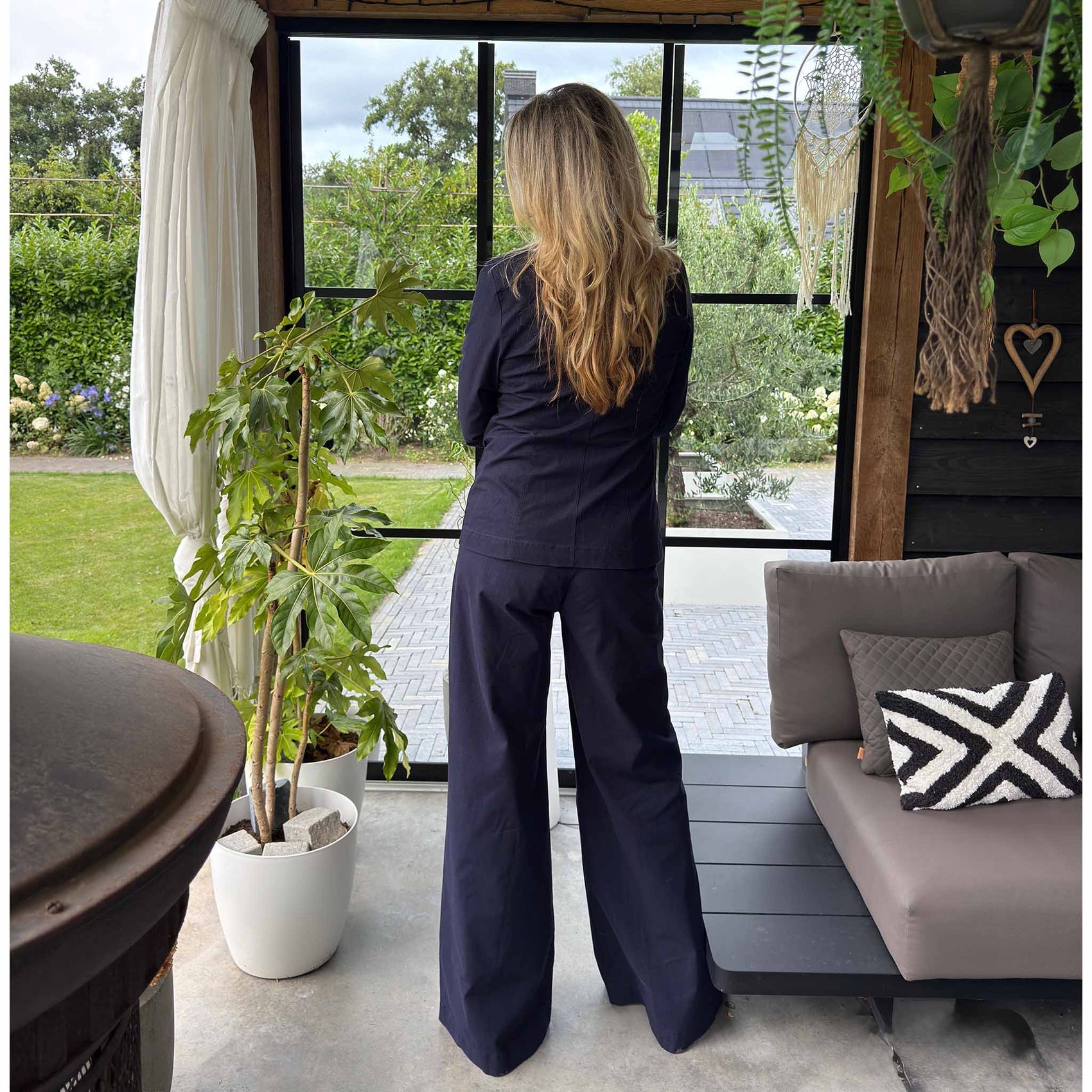 TQ Blazer Manja V Denim, tall kleding voor lange vrouwen