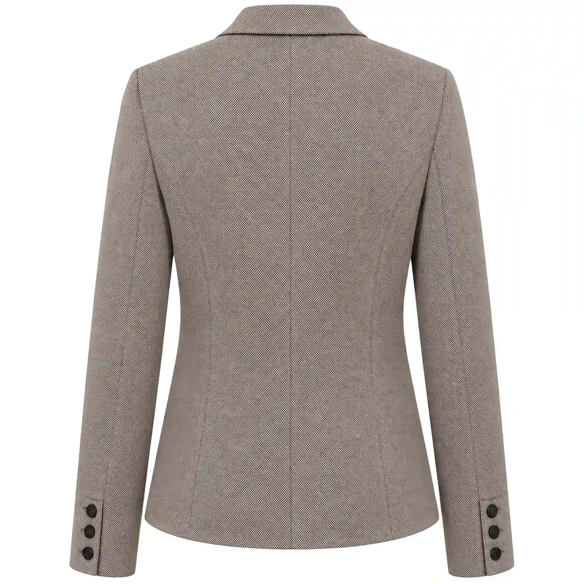 TQ Blazer Manja Punta Lichtbeige – achterzijde – kleding voor lange vrouwen