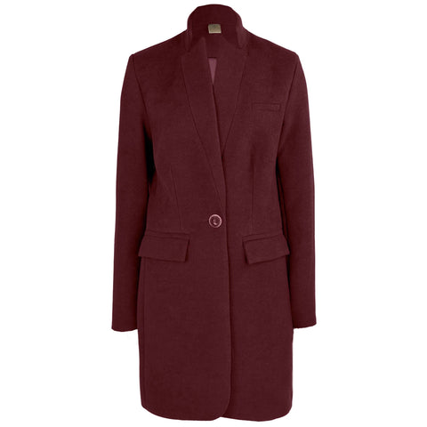 Longlady Jas Christianne Bordeaux, tall kleding voor lange vrouwen