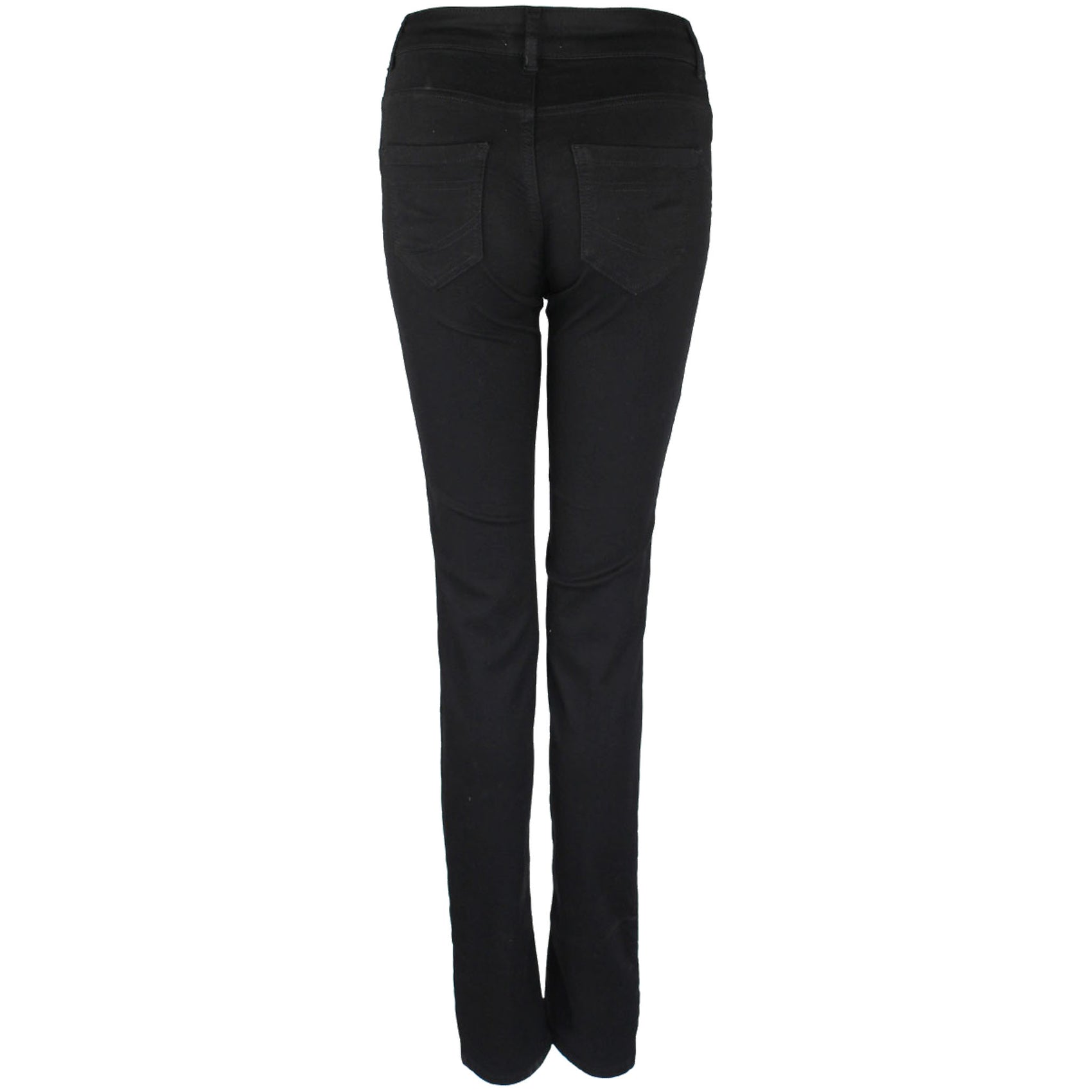 Bloomers Jeans Alina Black, jeans in tall met lange benen, achteraanzicht