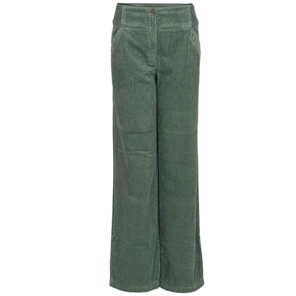 clothing long women bloomers pants marlene rib green