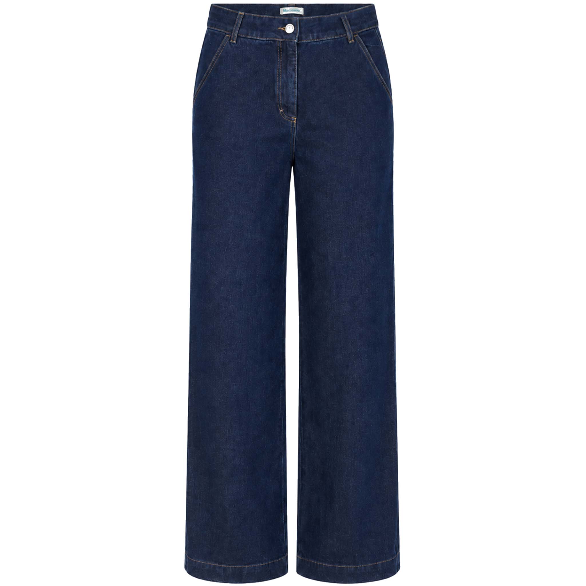 Bloomers Jeans Rita Rinsed met extra beenlengte – voorkant – LongLady kleding voor lange dames