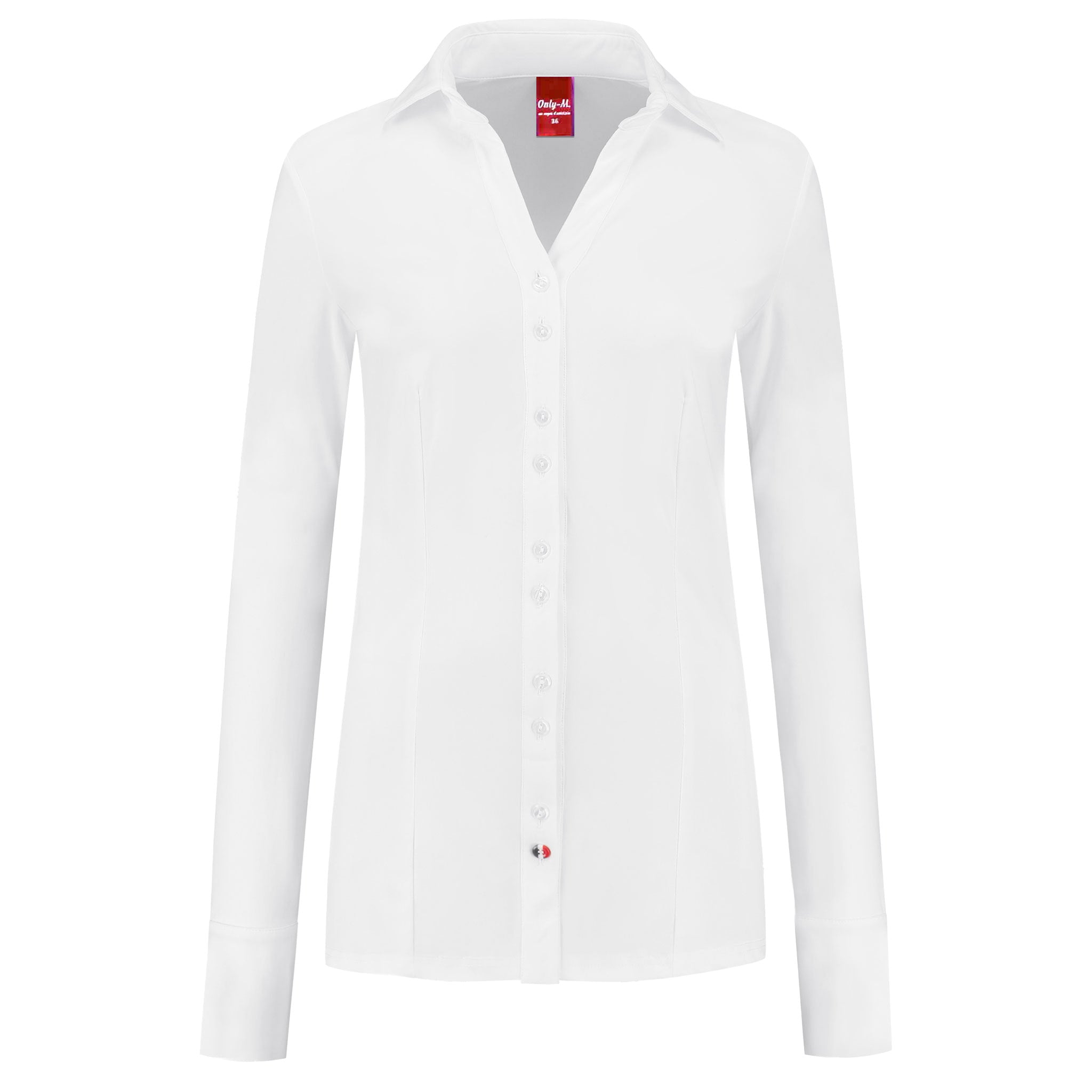 Only-M Blouse Sporty Ivoor | Tall