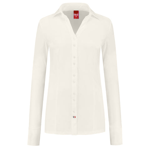 Only-M Blouse Sporty Offwhite, tall kleding voor lange vrouwen