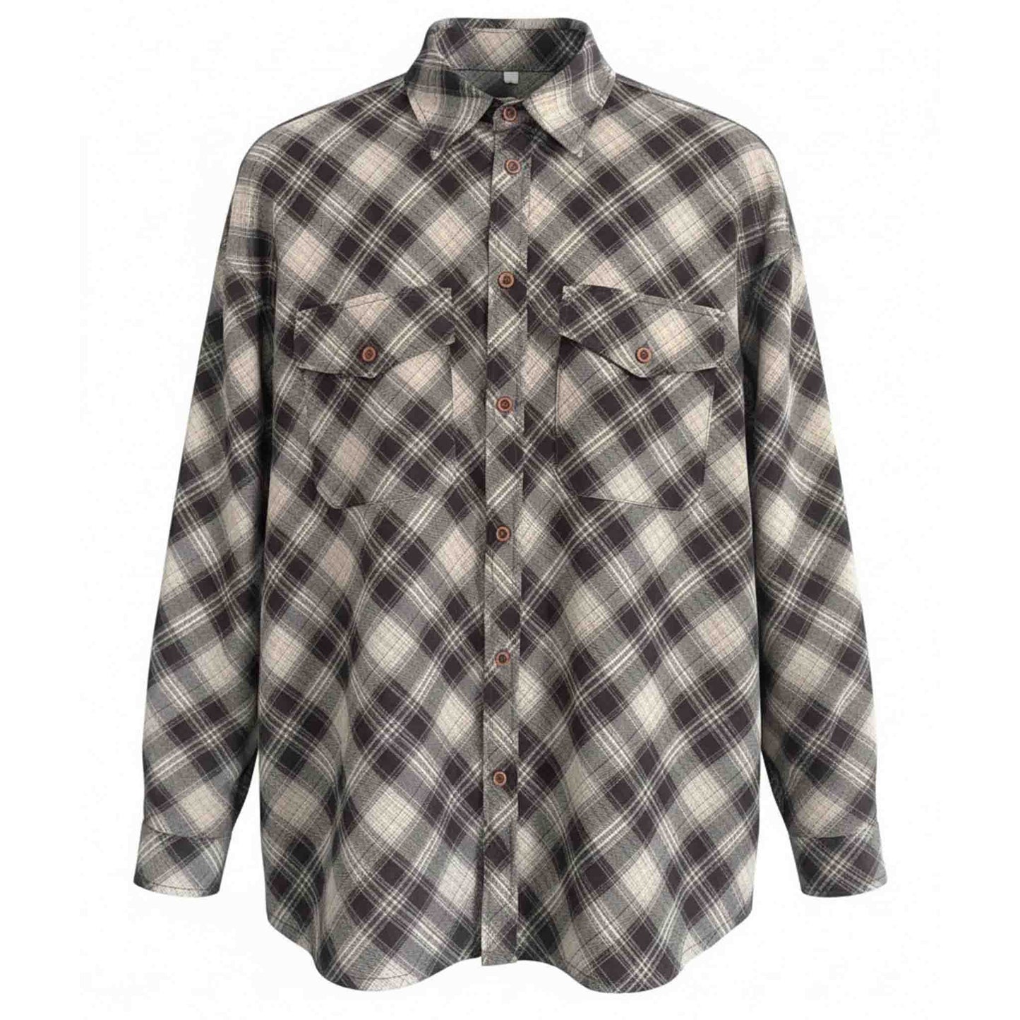 ICNK Blouse Chevron Check | Tall