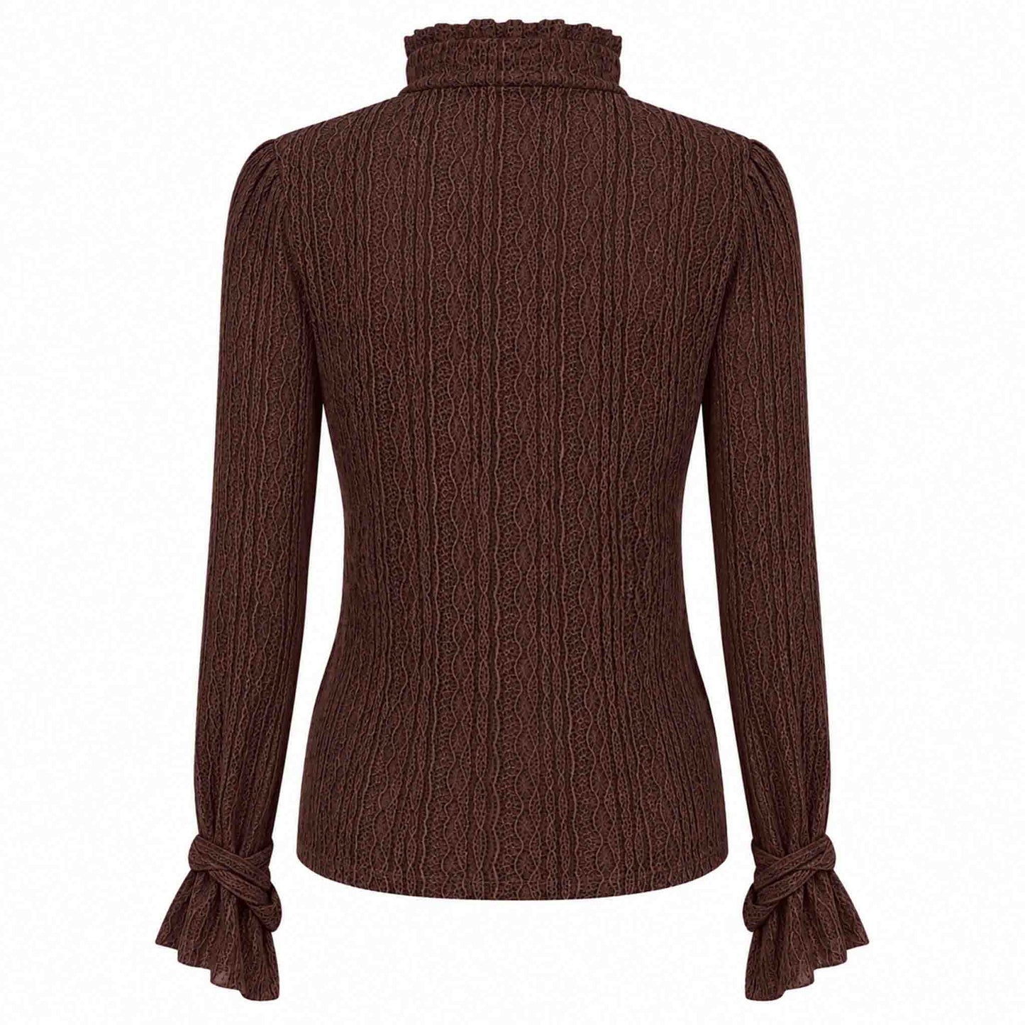 ICNK Blouse Runa Grijsbruin | Tall