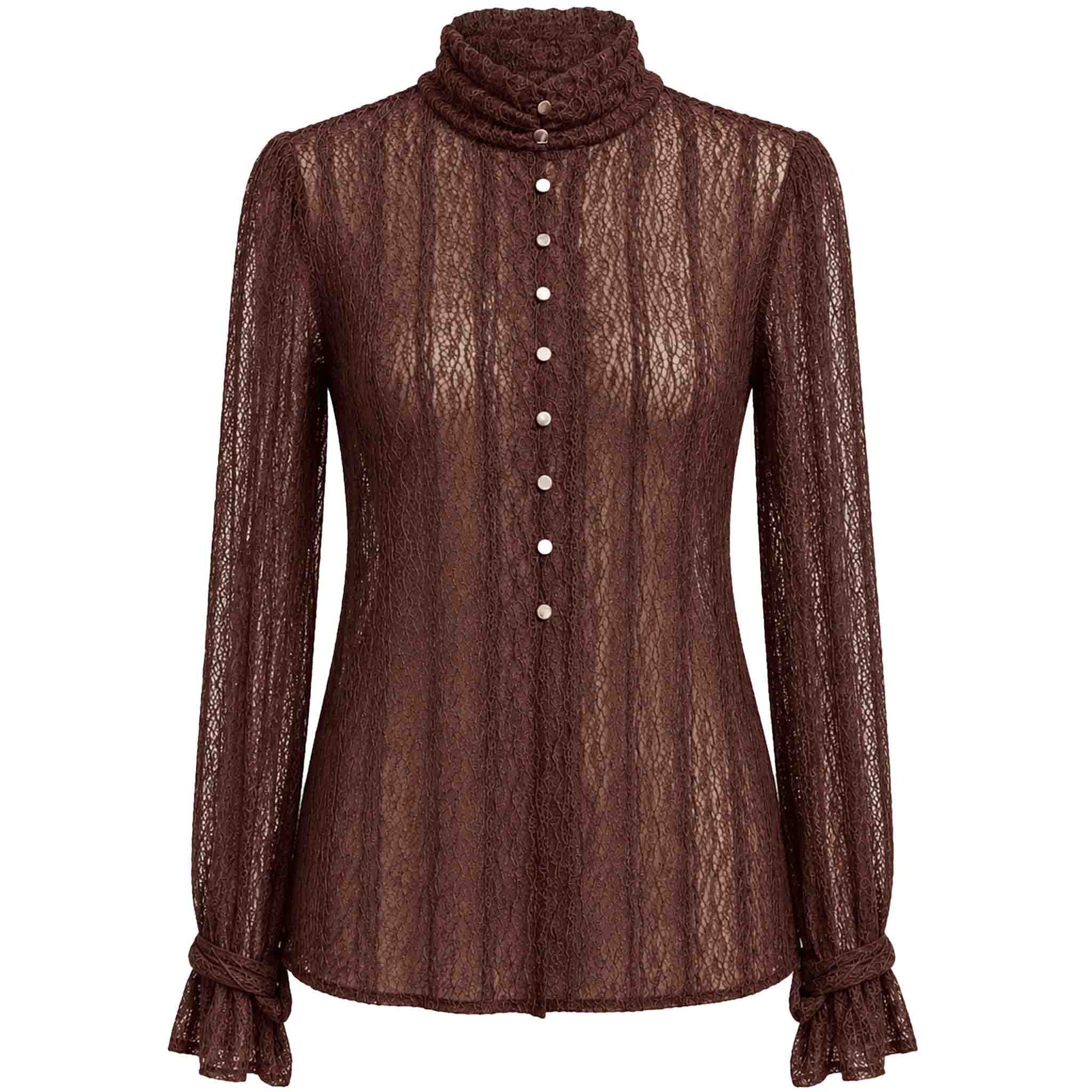 ICNK Blouse Runa Bruin | Tall