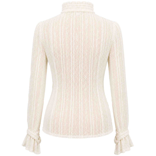 ICNK Blouse Runa Offwhite | Tall