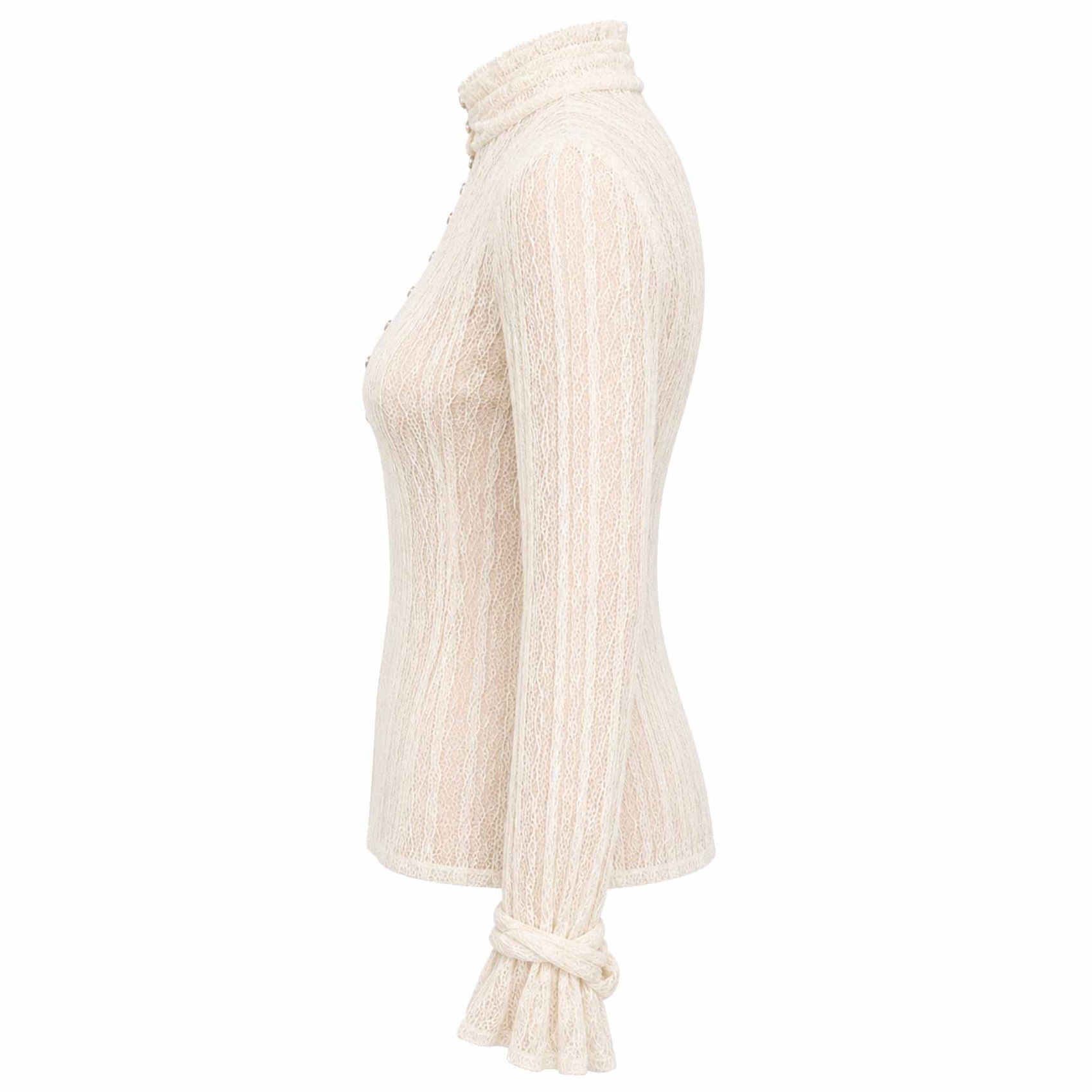 ICNK Blouse Runa Offwhite | Tall