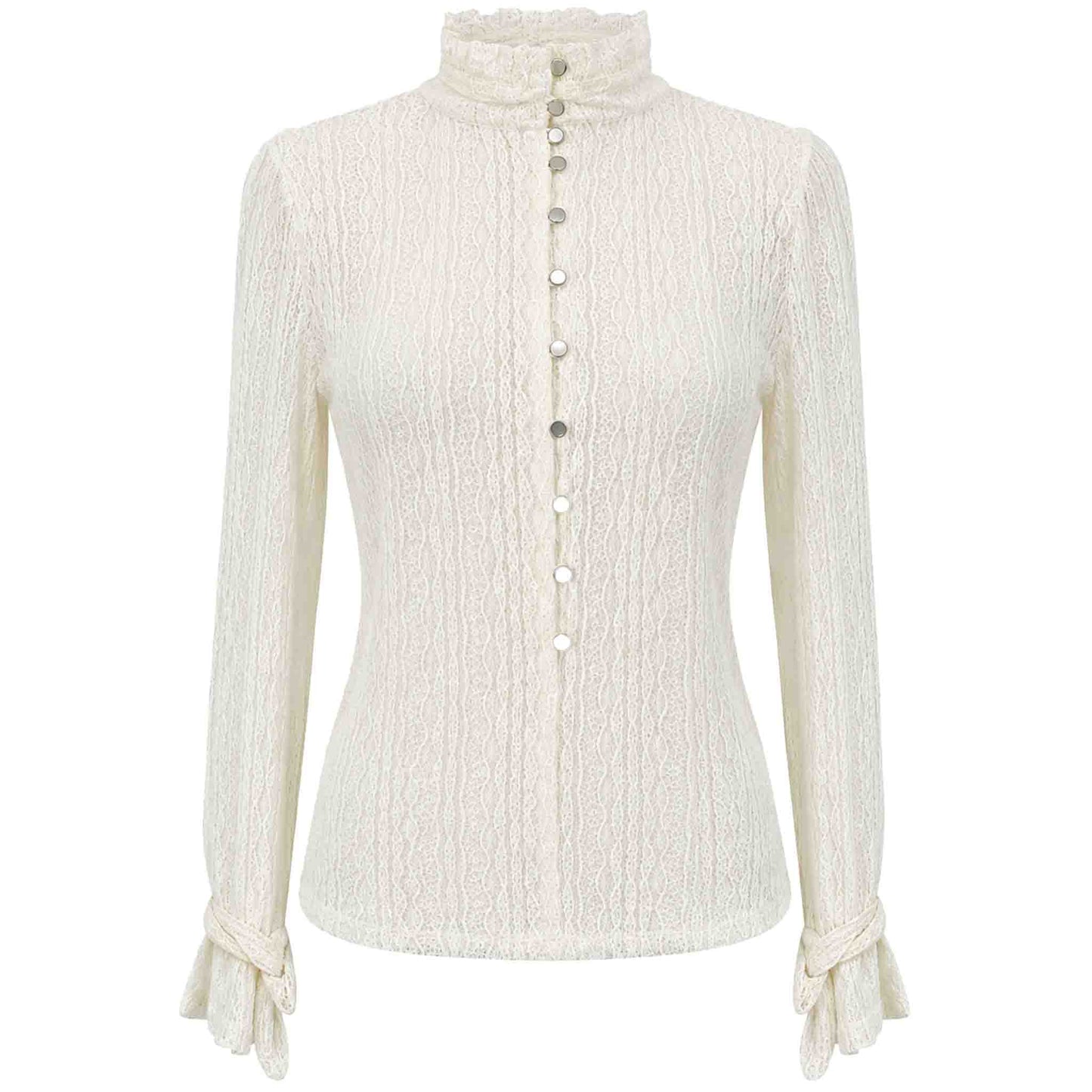 ICNK Blouse Runa Offwhite | Tall