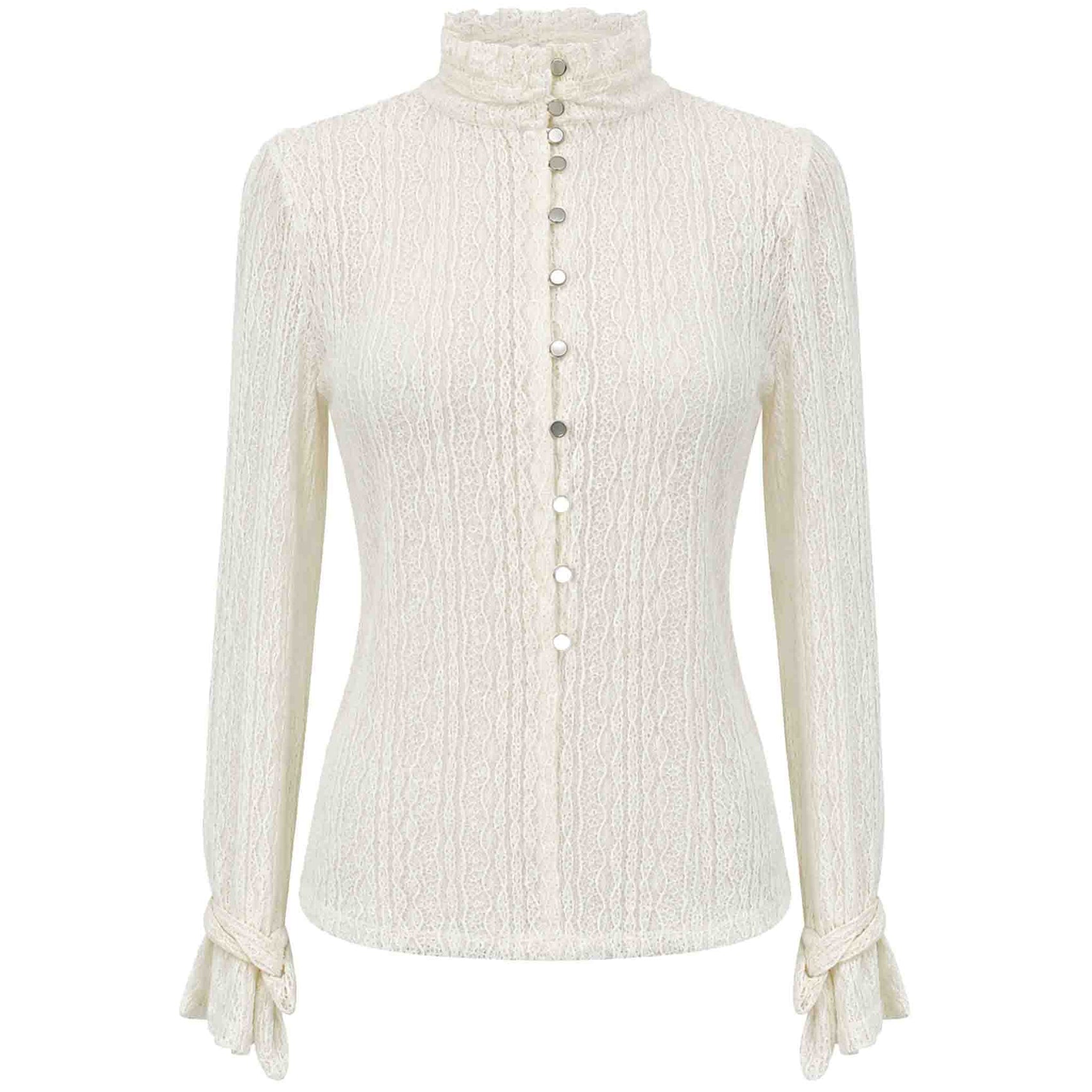 ICNK Blouse Runa Offwhite | Tall