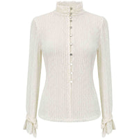 ICNK Blouse Runa Offwhite | Tall