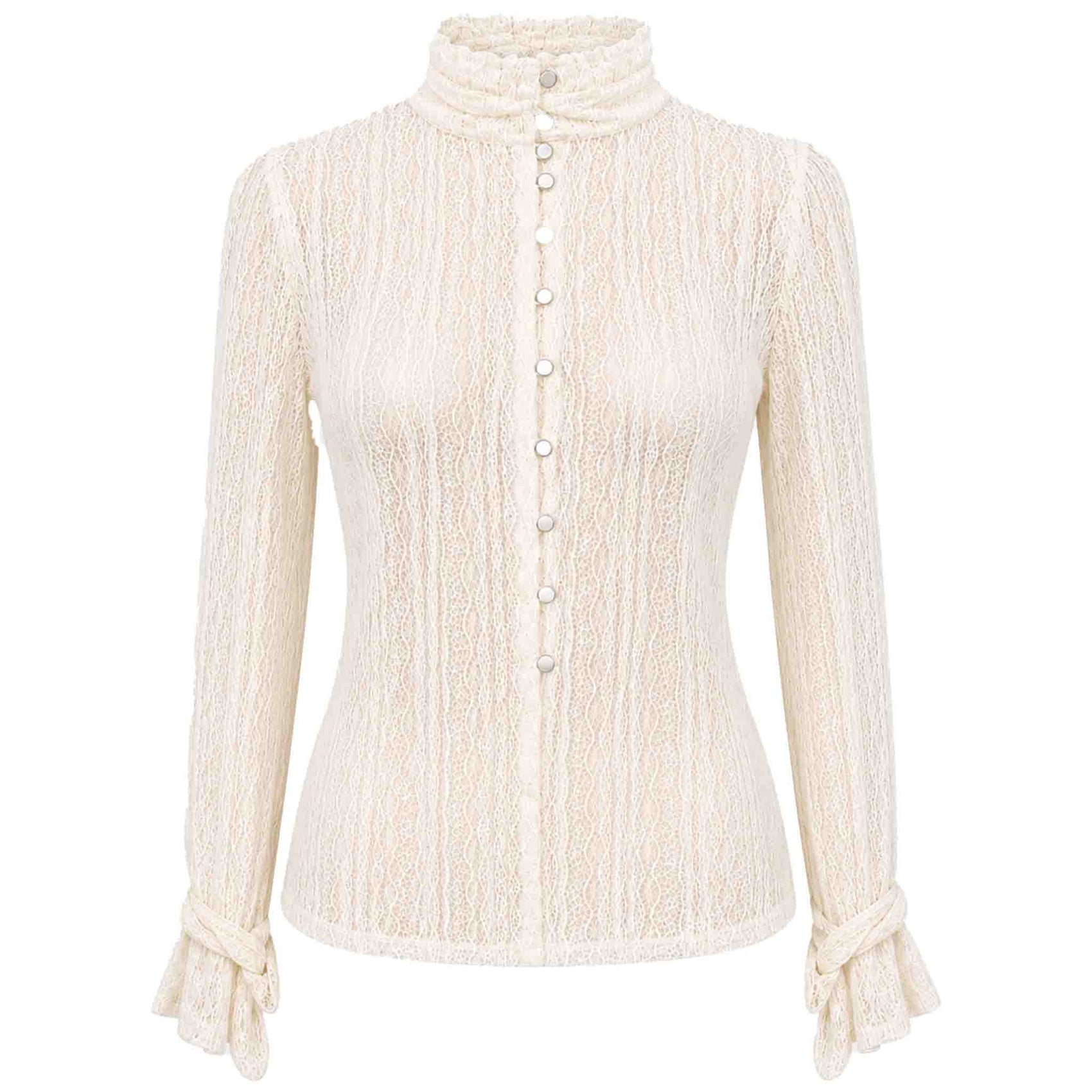ICNK Blouse Runa Offwhite | Tall