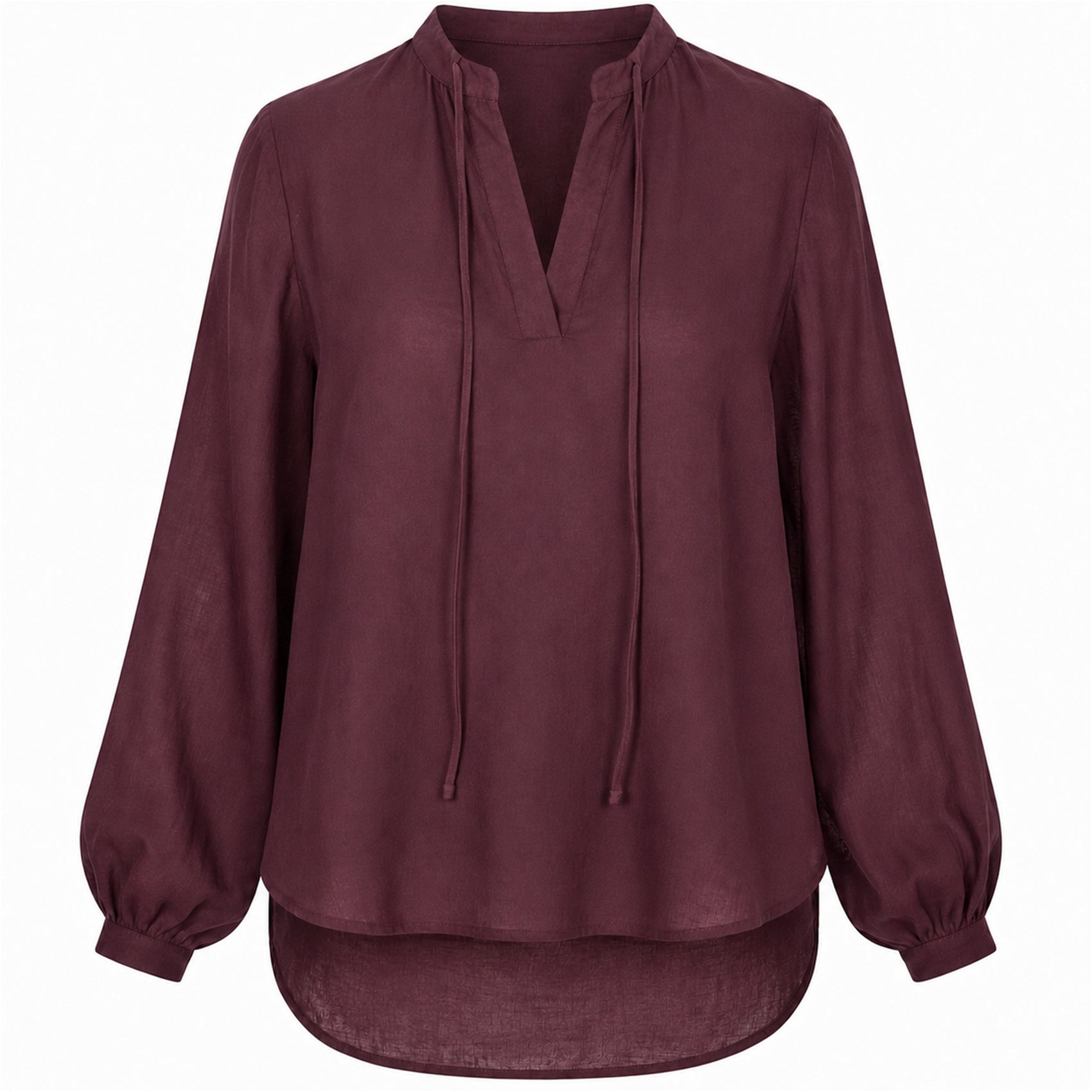 Longlady Blouse Debby Bordeaux | Tall