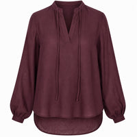 Longlady Blouse Debby Bordeaux | Tall