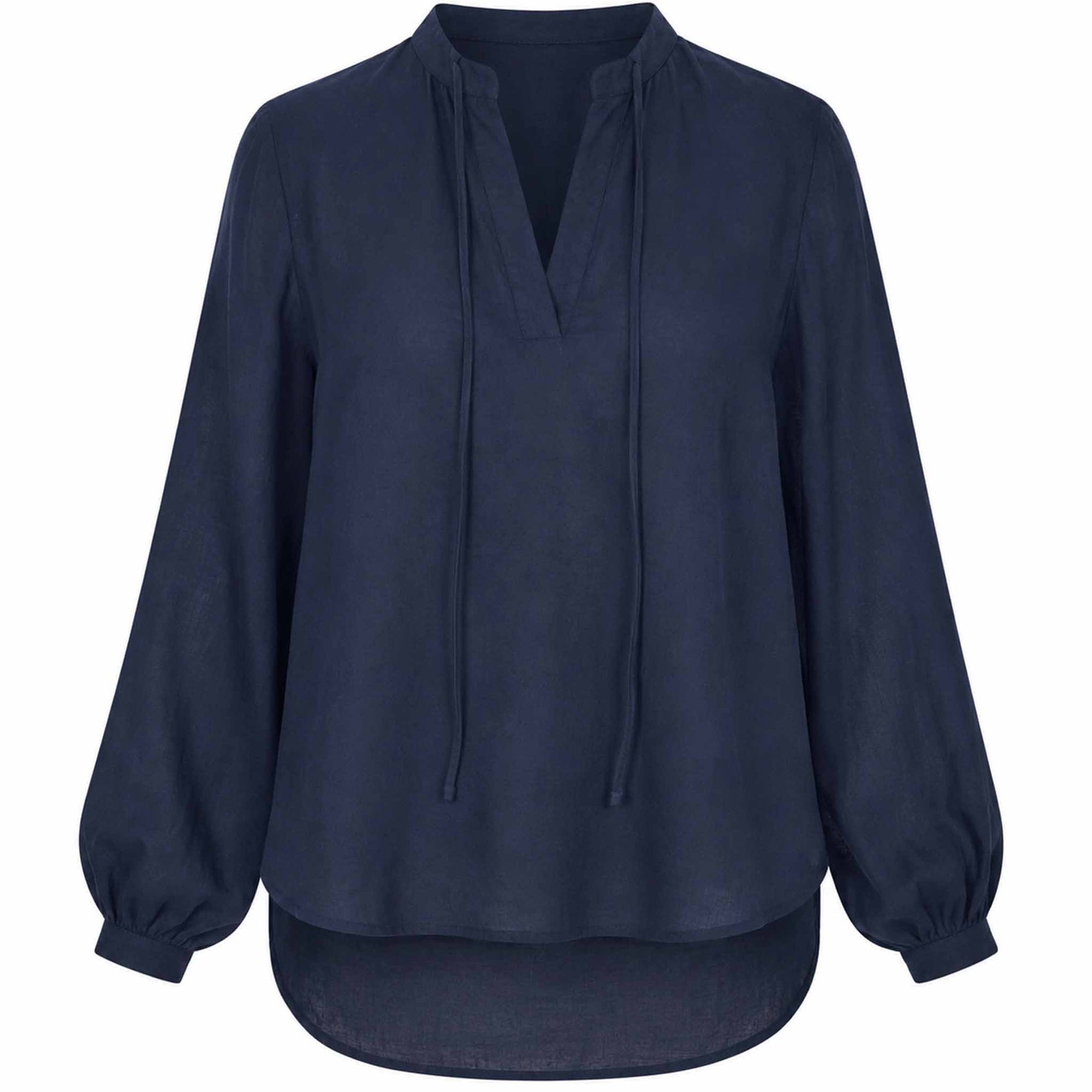 Longlady Blouse Debby Donkerblauw | Tall