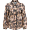 NED Blouse Mayliera Ganache Brown | Tall