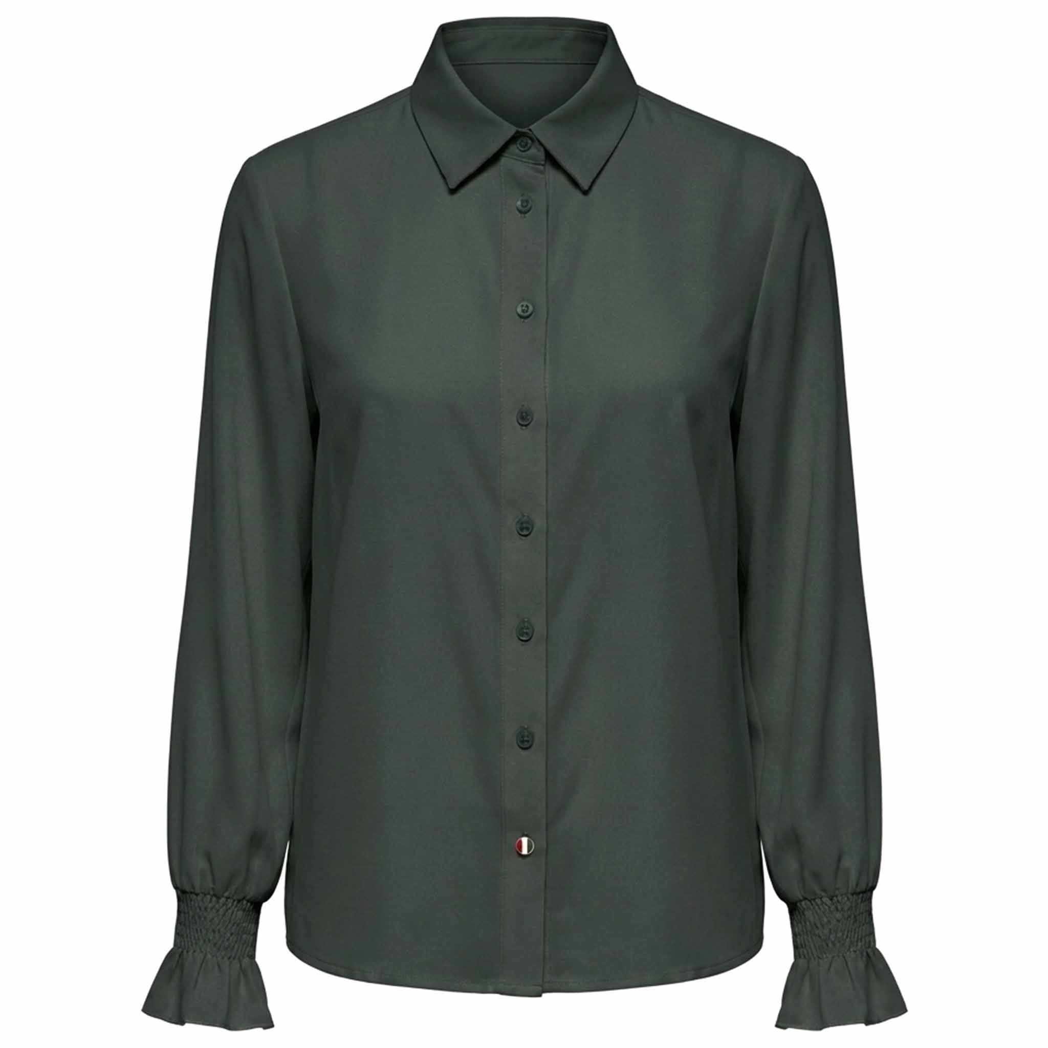 Only-M Blouse Travel Smock Grijsgroen | Tall