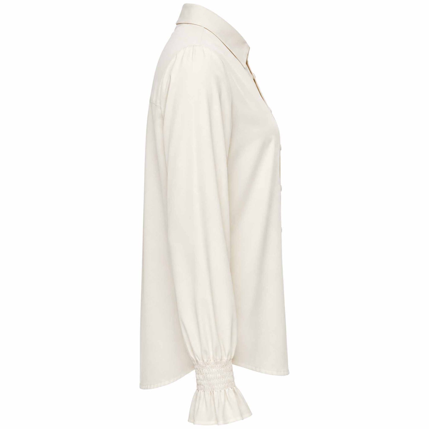 Only-M Blouse Travel Smock Offwhite | Tall