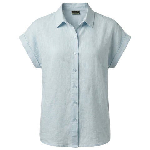 Sequoia Blouse Linnen Lichtblauw | Tall