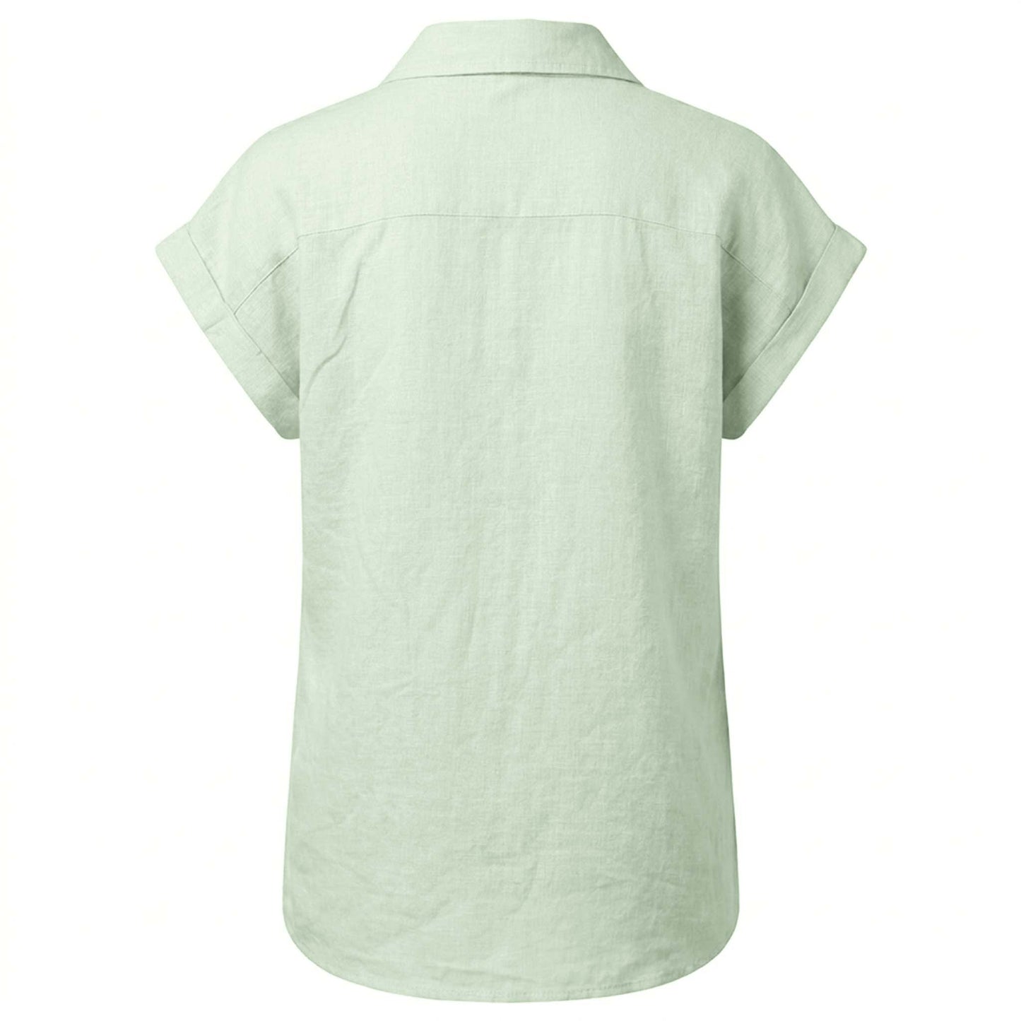 Sequoia Blouse Linnen Mint | Tall