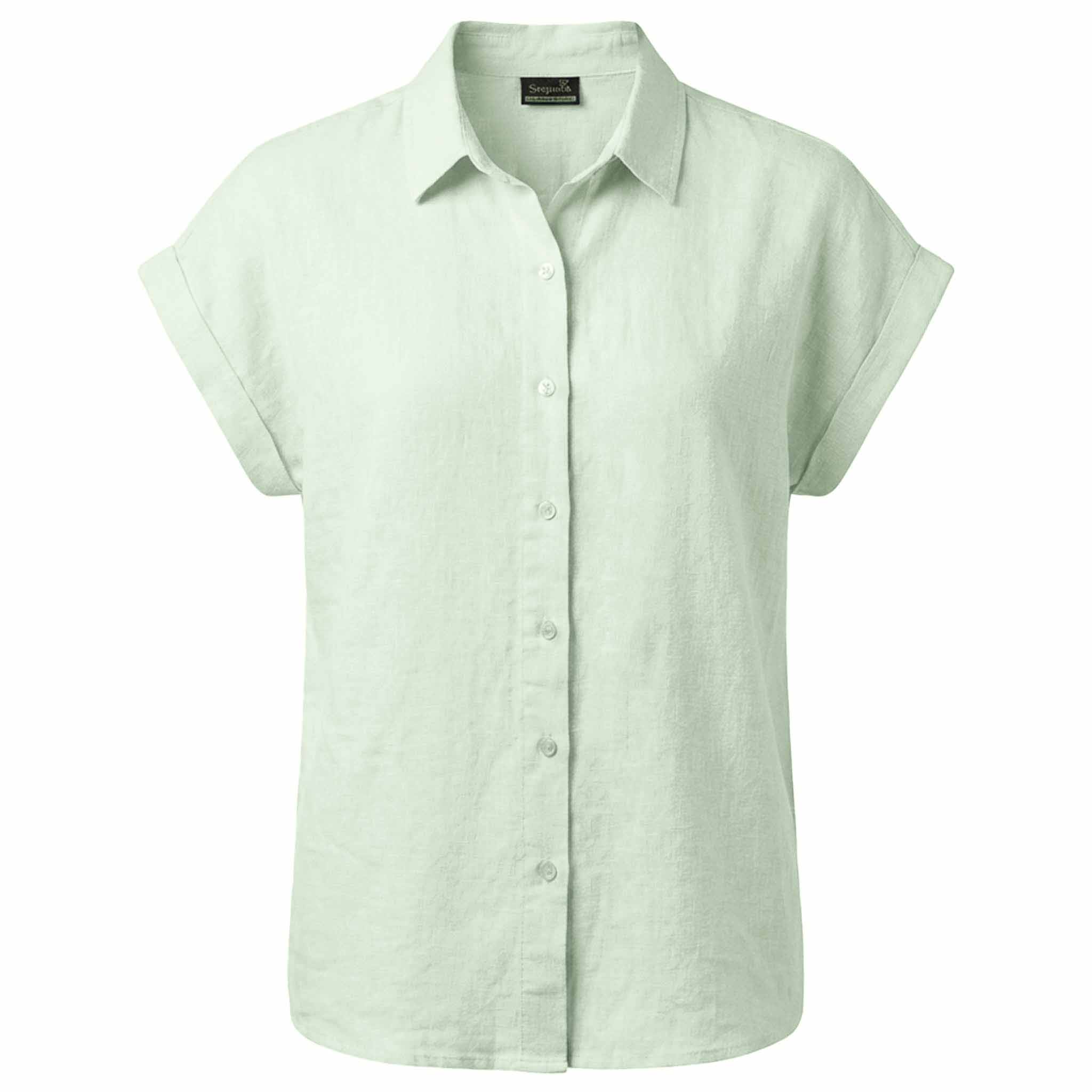 Sequoia Blouse Linnen Mint | Tall