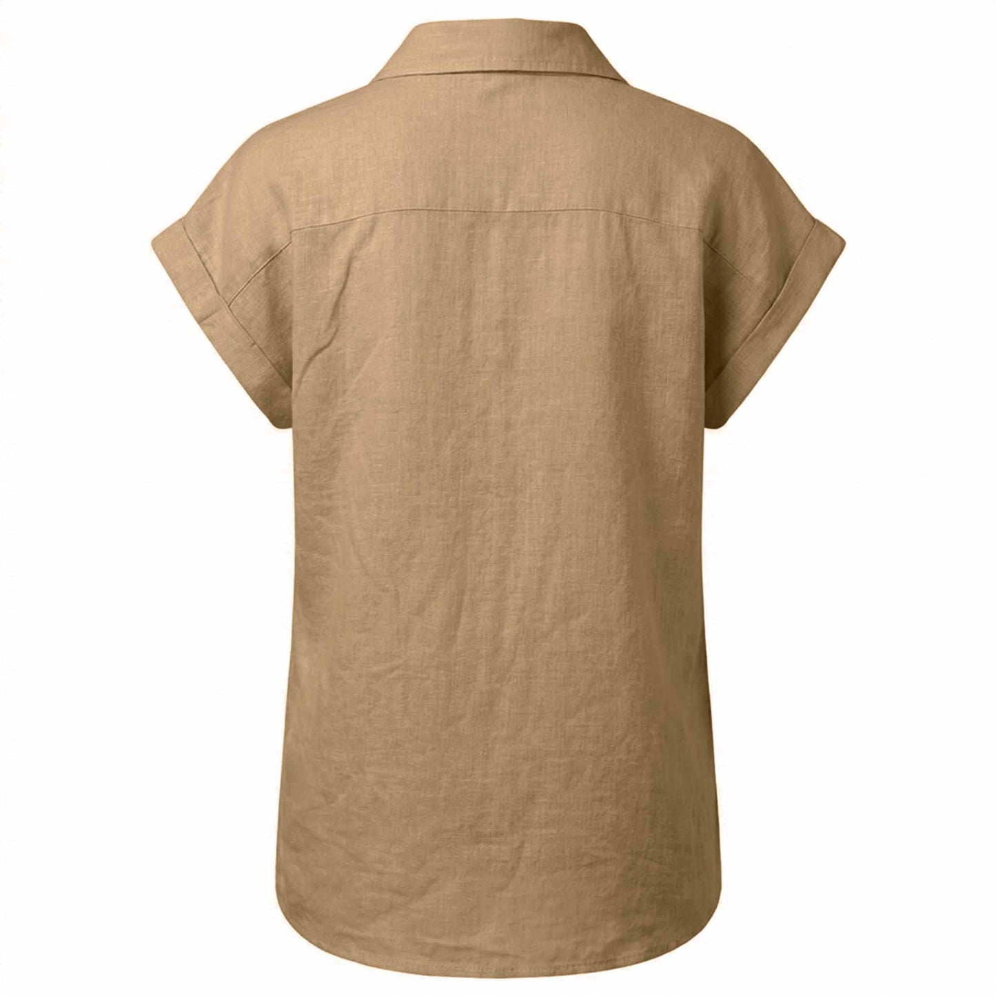 Sequoia Blouse Linnen Taupe | Tall
