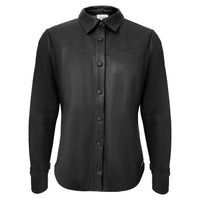 Tall Aime Blouse Hannah Vegan Leather voor lange vrouwen