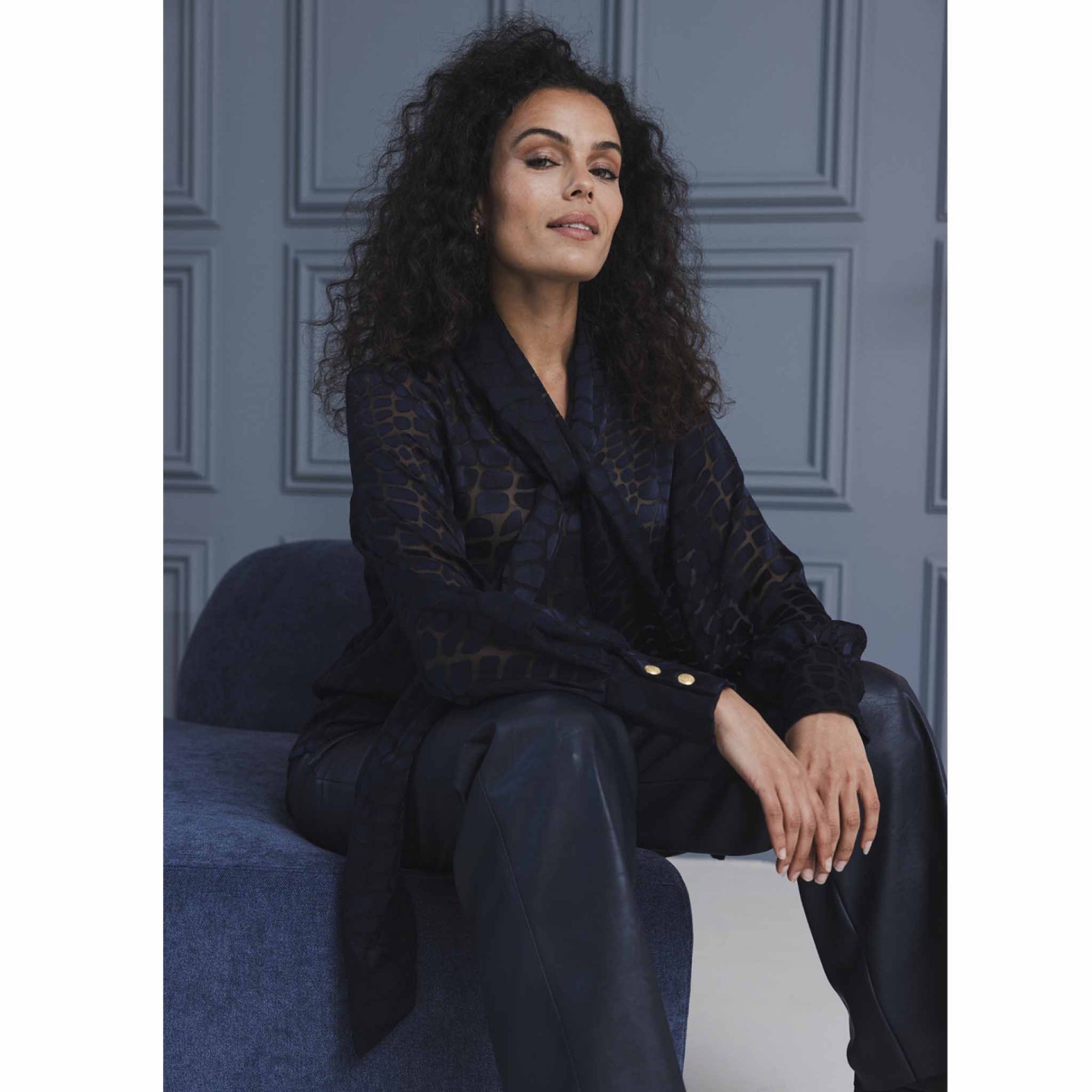 BR&DY Blouse Angel Blauw | Tall