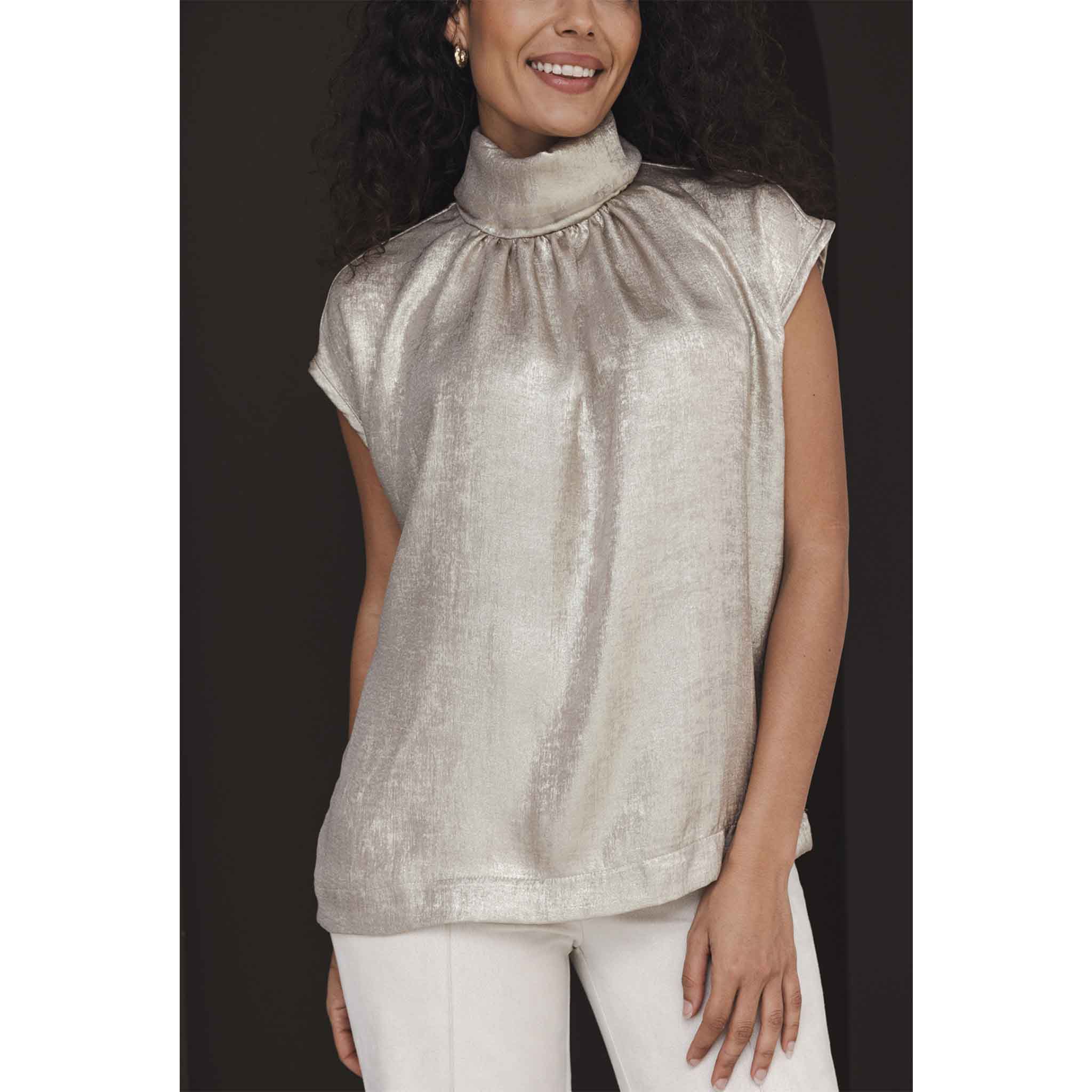 BR&DY Blouse Isa Gold | Tall