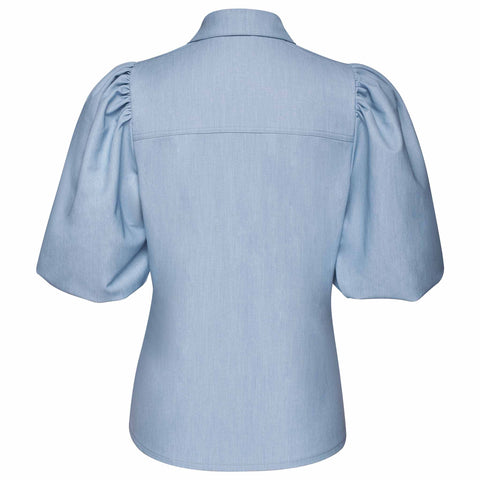 Kimara Blouse Belle, tall kleding voor lange dames, achteraanzicht