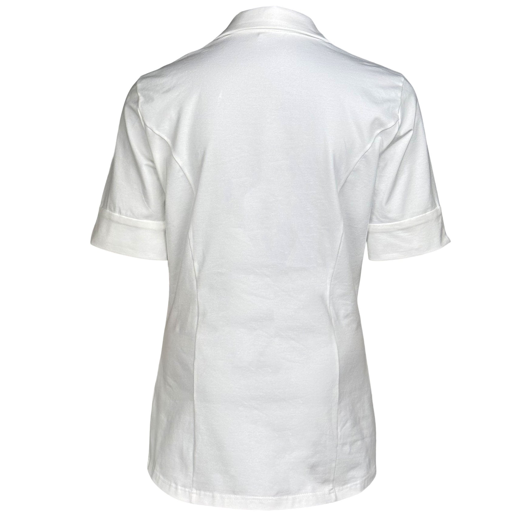 Longlady Blouse Daan Offwhite, tall kleding voor lange dames, achteraanzicht
