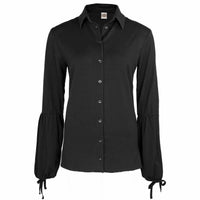 Longlady Blouse Doortje Zwart | Tall