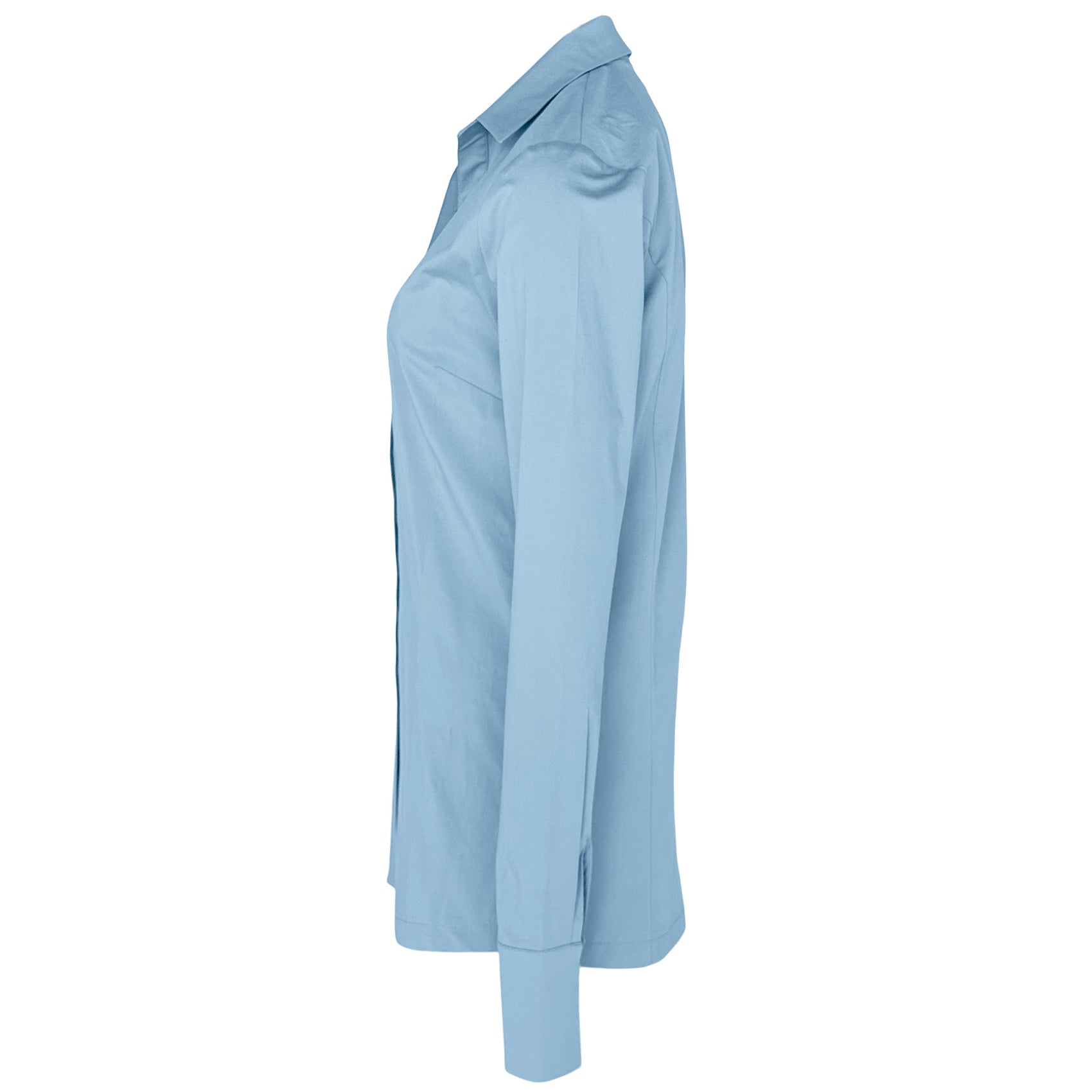 Longlady Blouse Dorande, kleding voor lange vrouwen, zijaanzicht