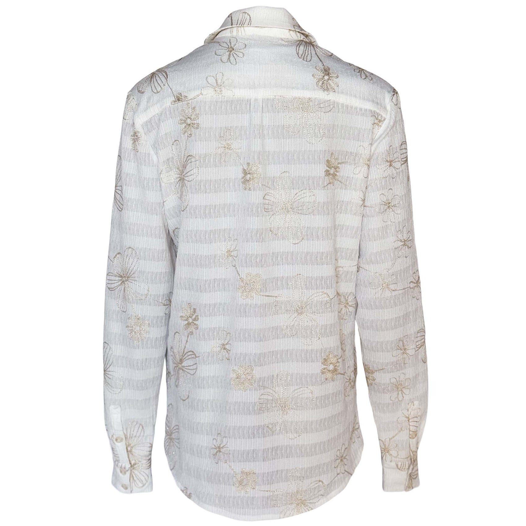 Longlady Blouse Dyna, tall kleding voor lange dames, achteraanzicht