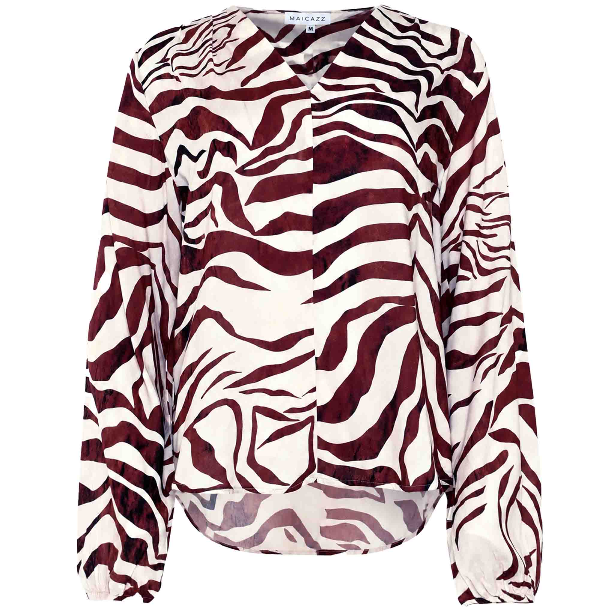 Maicazz Blouse Tanevi Bordeaux | Tall