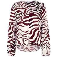 Maicazz Blouse Tanevi Bordeaux | Tall