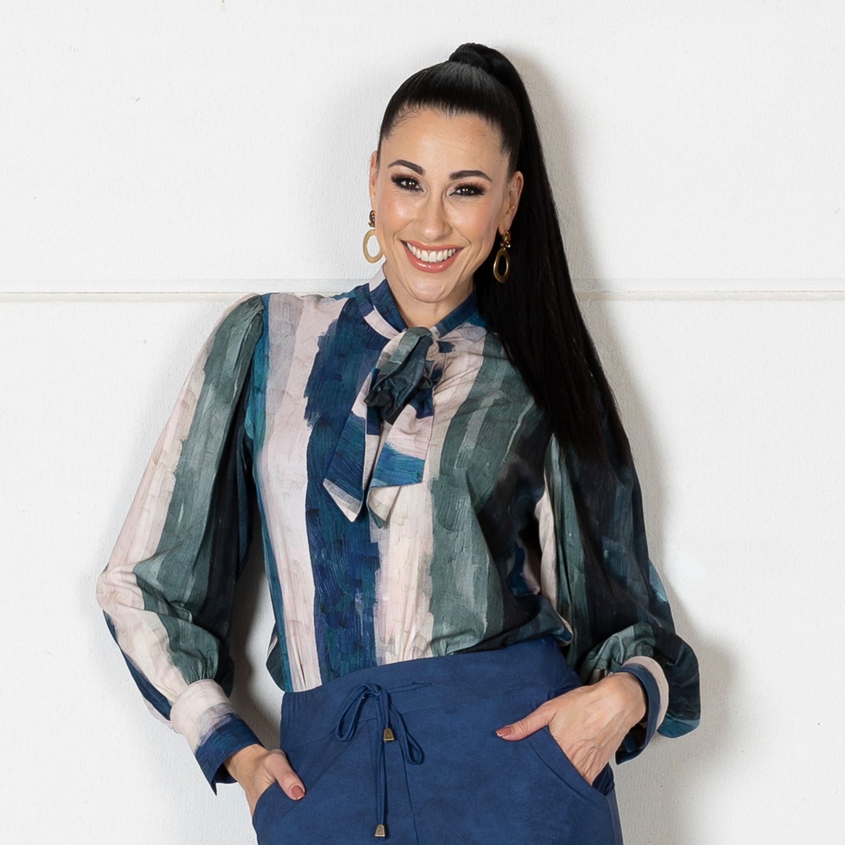 Only-M Blouse Degrade, tall kleding voor lange vrouwen