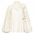 Smashed Lemon Blouse Offwhite – voorzijde – lange dames mode