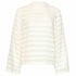 Smashed Lemon Blouse Fringe Offwhite – voorkant – LongLady kleding voor lange dames