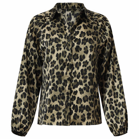 Smashed Lemon Blouse Print Groen, tall kleding voor lange vrouwen