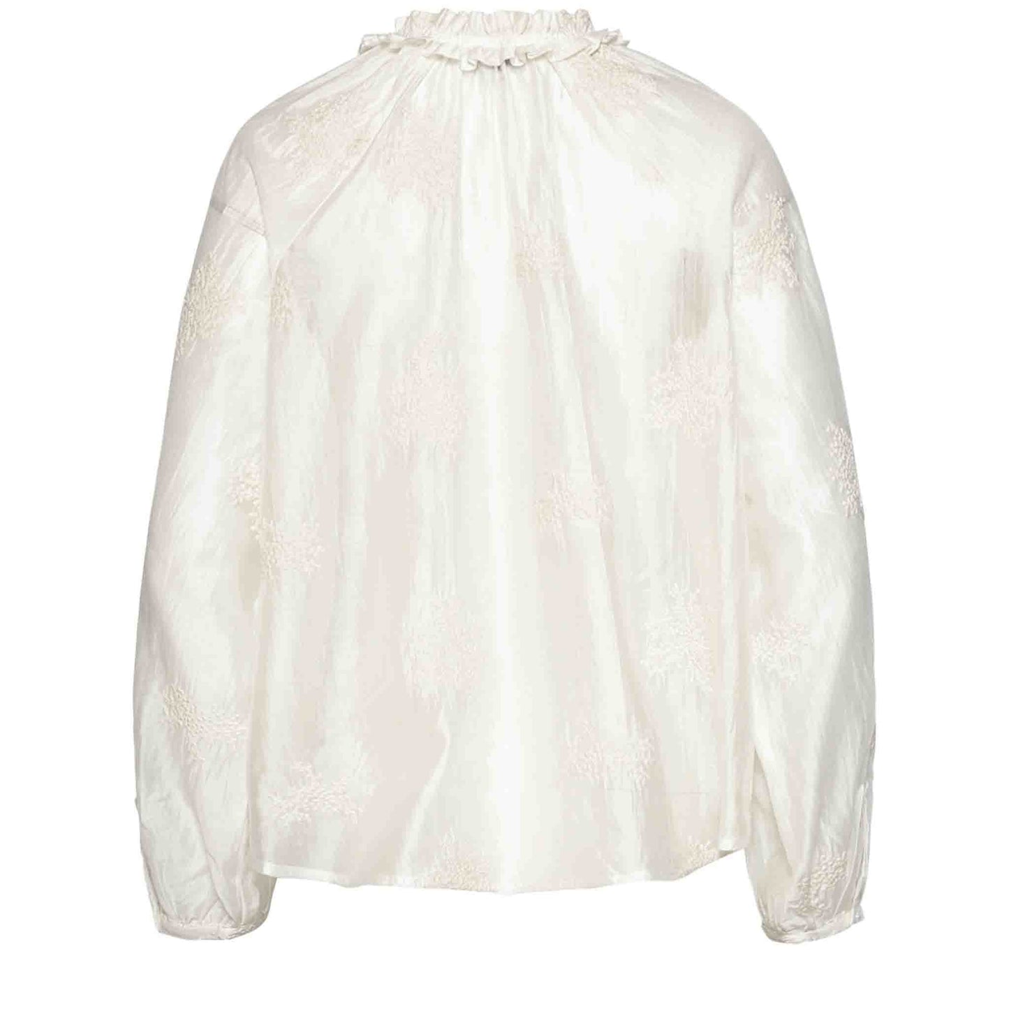 Smashed Lemon Blouse Offwhite Borduur | Tall