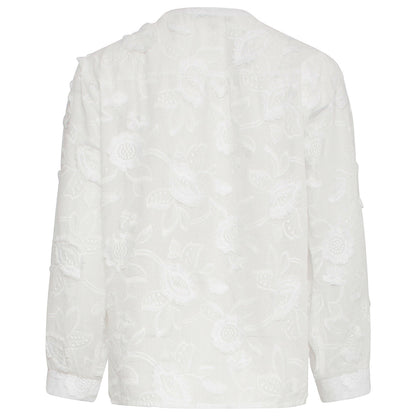 Tall Smashed Lemon Blouse White Embroidery