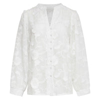 Smashed Lemon Blouse Wit Embroidery | Tall