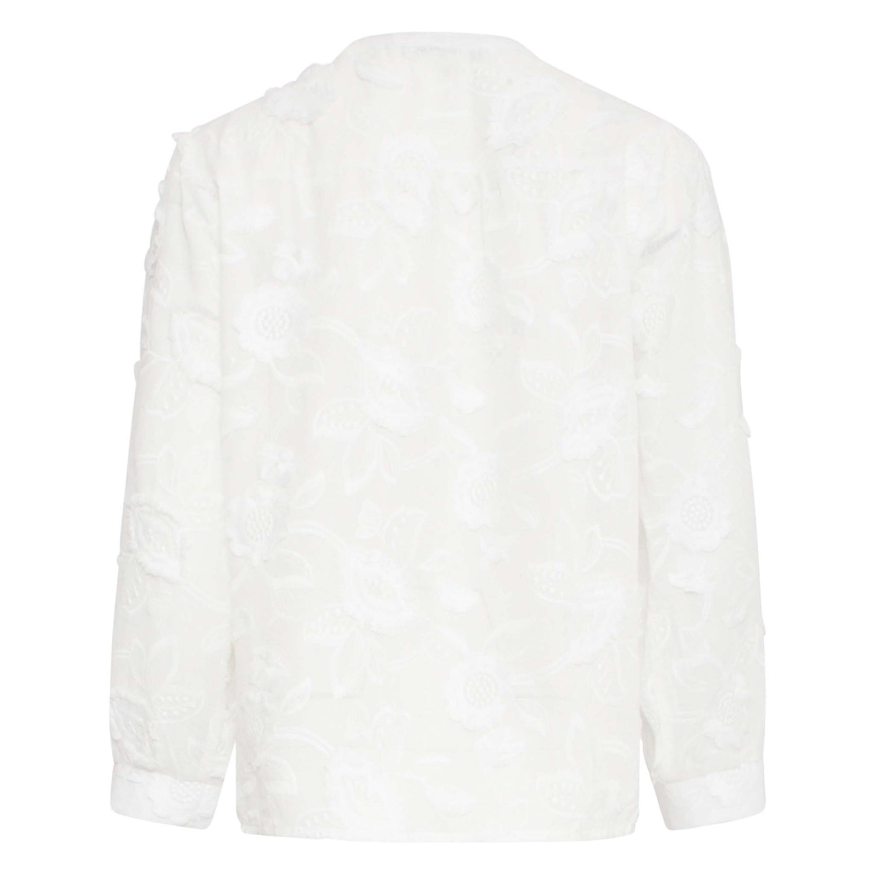 Smashed Lemon Bluse Weiß Stickerei | Tall