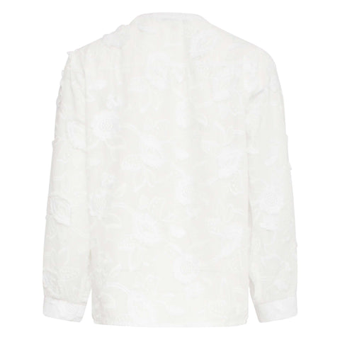 Smashed Lemon Blouse Wit Embroidery | Tall