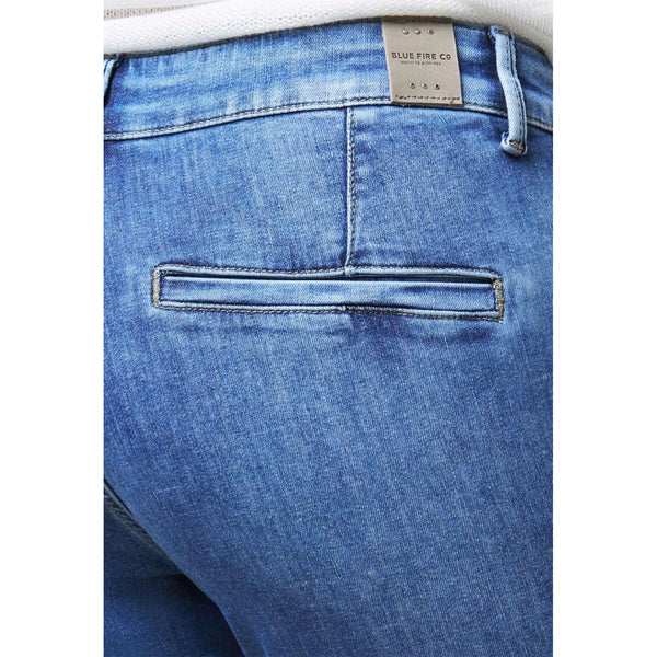 Bluefire Cargo Slim Nevada, tall kleding voor lange dames, achteraanzicht