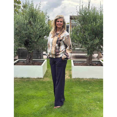 Kimara Bomber Clay Jacquard, tall kleding voor lange vrouwen